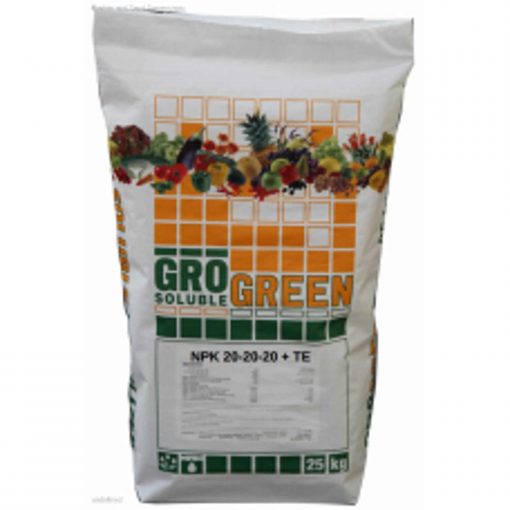 Grogreen 20-20-20 + MICROELEMENTE ingrasamant hidrosolubil