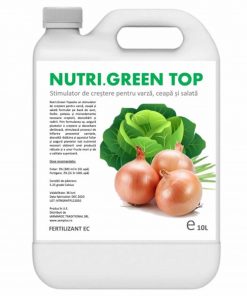 Nutri Green Top ingrasamant foliar,, feririgare, stimulator crestere salata, ceapa, varza