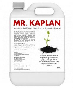Mr. Kaplan dezinfectant sol, gunoi de grajd